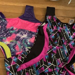 Danskin 10/12 dance/ gymnastics outfits